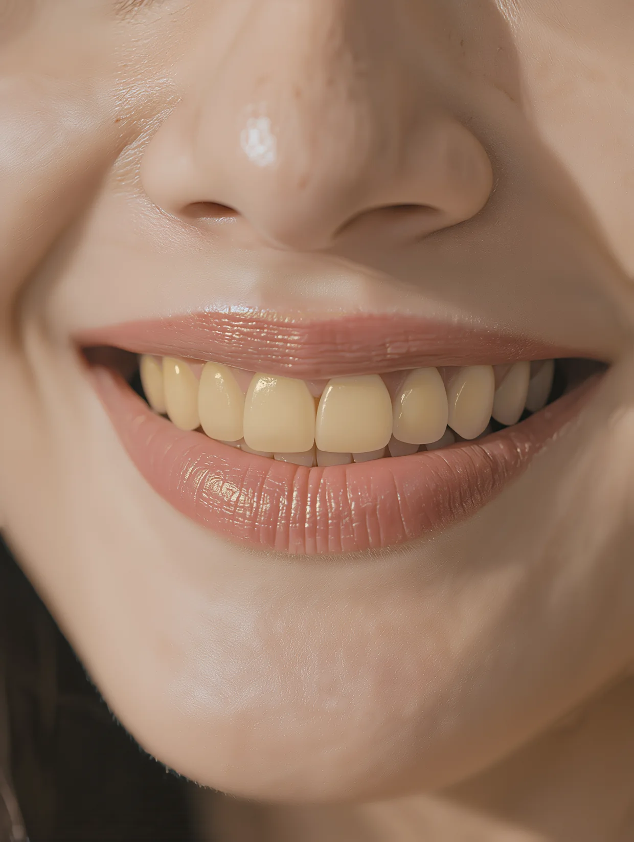 Sonrisa antes del blanqueamiento
